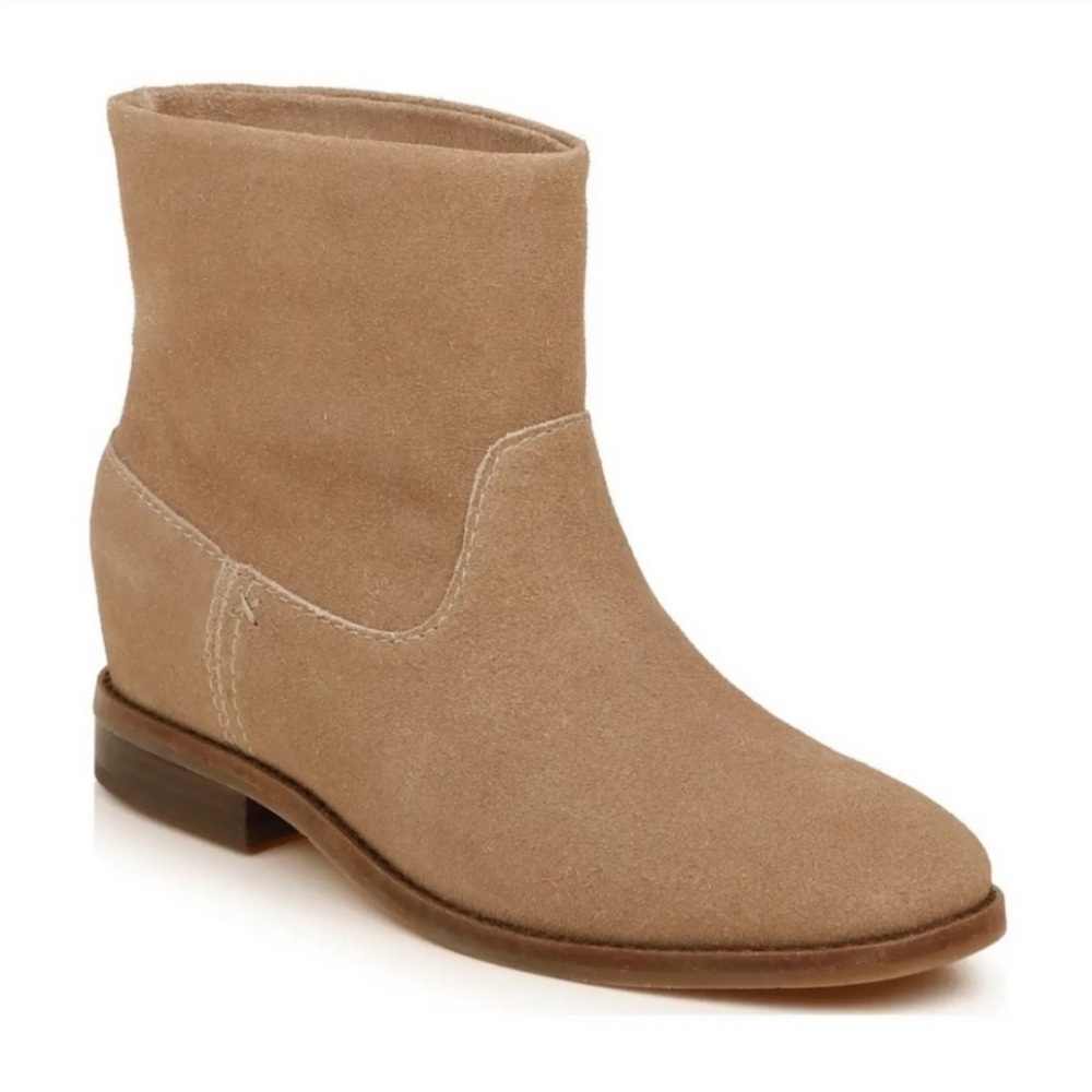 Splendid Ankle Booties - Taupe Suede